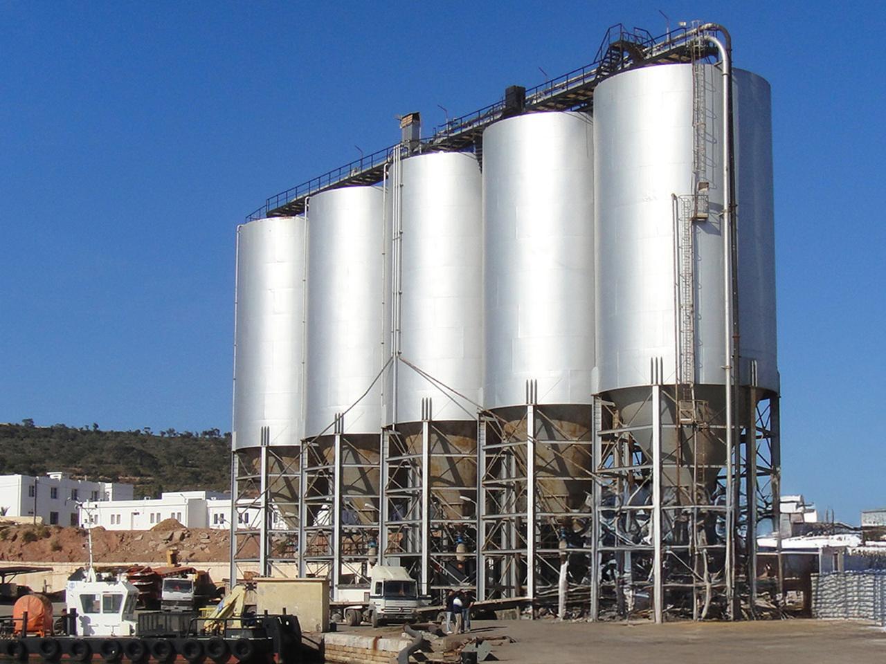 Terminal d'Arzew avant modernisation